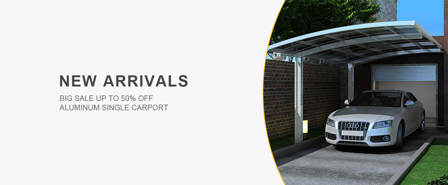 Aluminium Single Carport