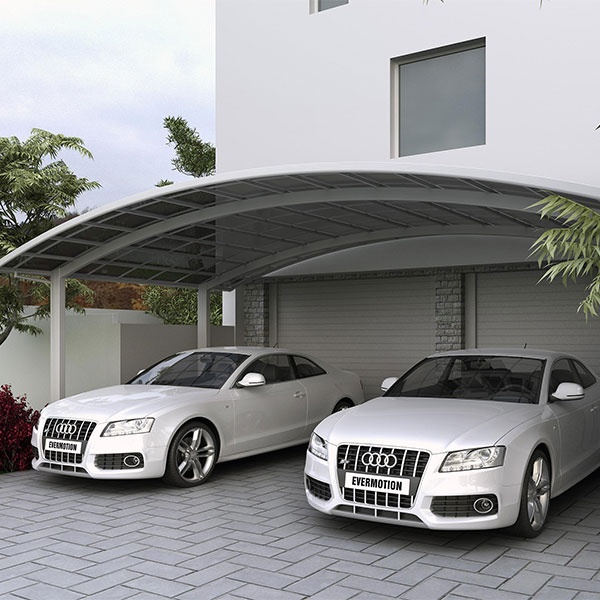 Aluminium Double Carport